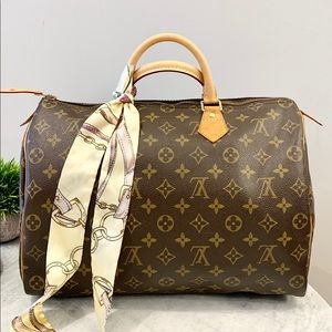 ❌SOLD❌Louis Vuitton Monogram Speedy 35 Satchel Bag